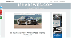 Desktop Screenshot of ishareweb.com